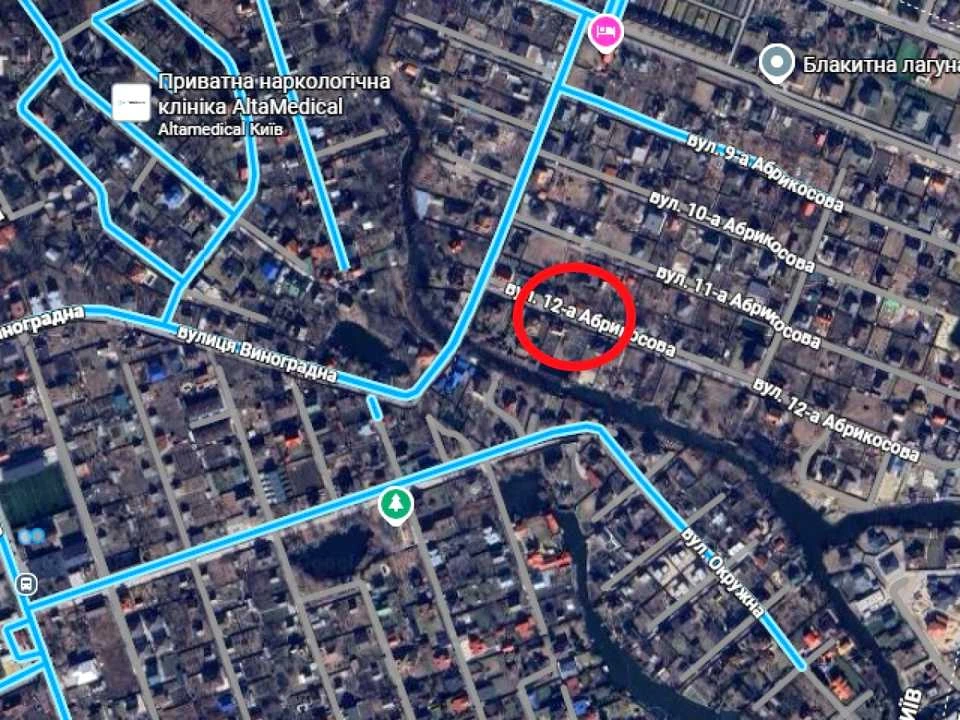 Будинок. Київ, Центральна вул.