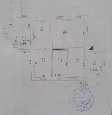 Продам пол дома в Краснополье