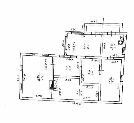 Продам дом с газом  Одинковка участок 27соток.