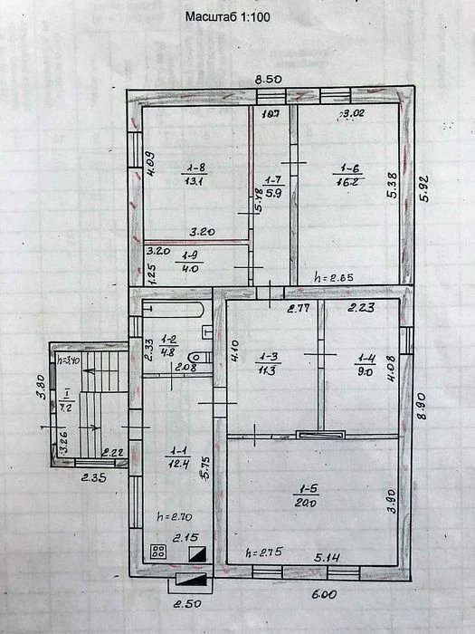 Продам 2-поверховий будинок з гаражем і ділянкою Таромське