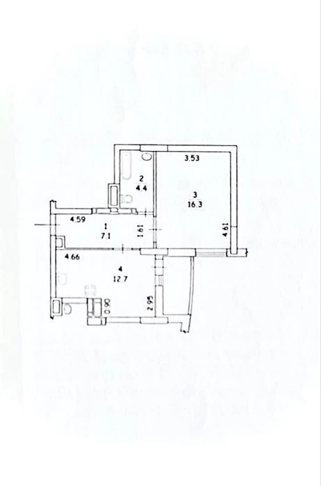 Selling a 1-room apartment in the Barvinok residential complex - Shumskogo 5 (Bereznyaki)