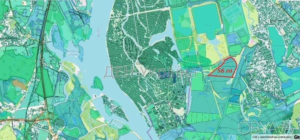 Участок коммерческого назначения, 5600 сотка