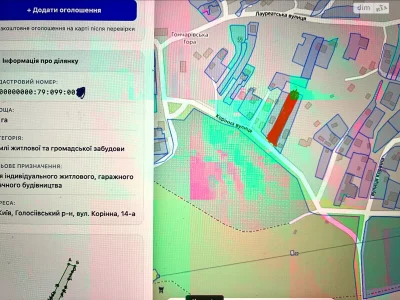 Продаж Ділянка під житлову забудову Голосіївський