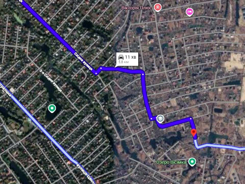 Ділянка. Київ, Центральна вул.