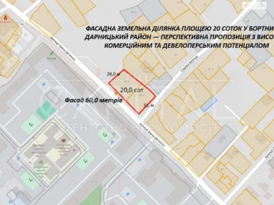 Продаж Ділянка під житлову забудову Дарницький