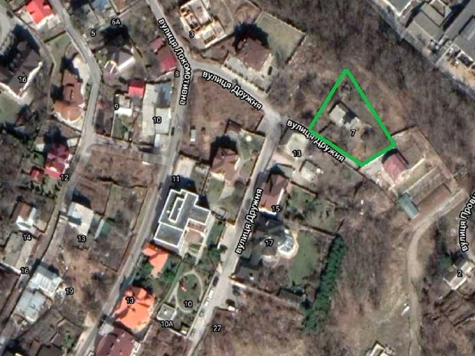 Ділянка. Київ, Дружня вул.