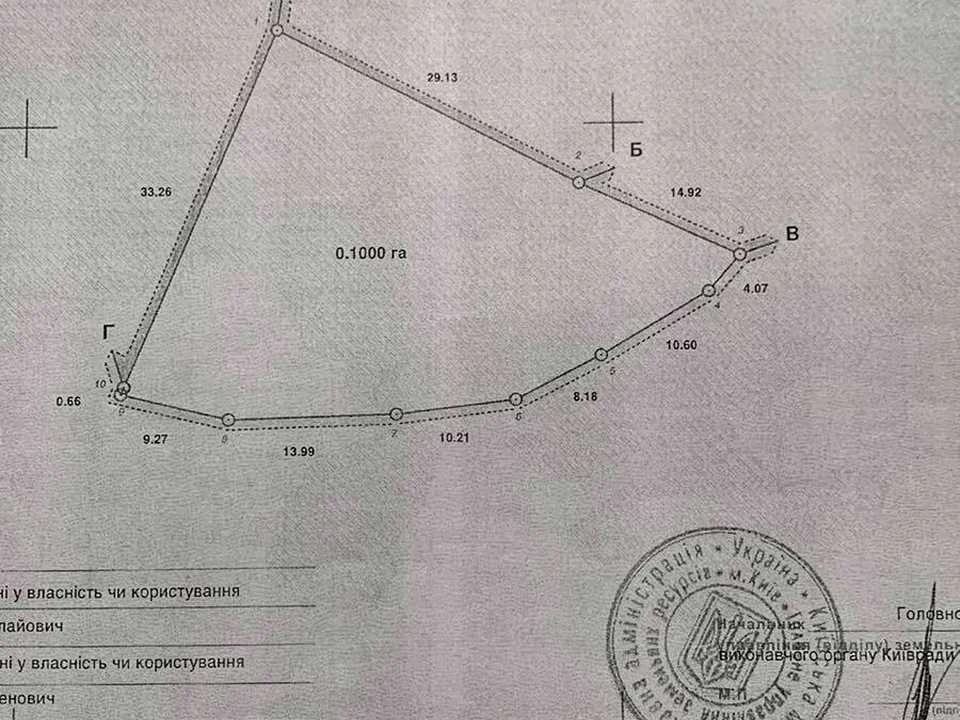 Ділянка. Київ, Парникова вул.