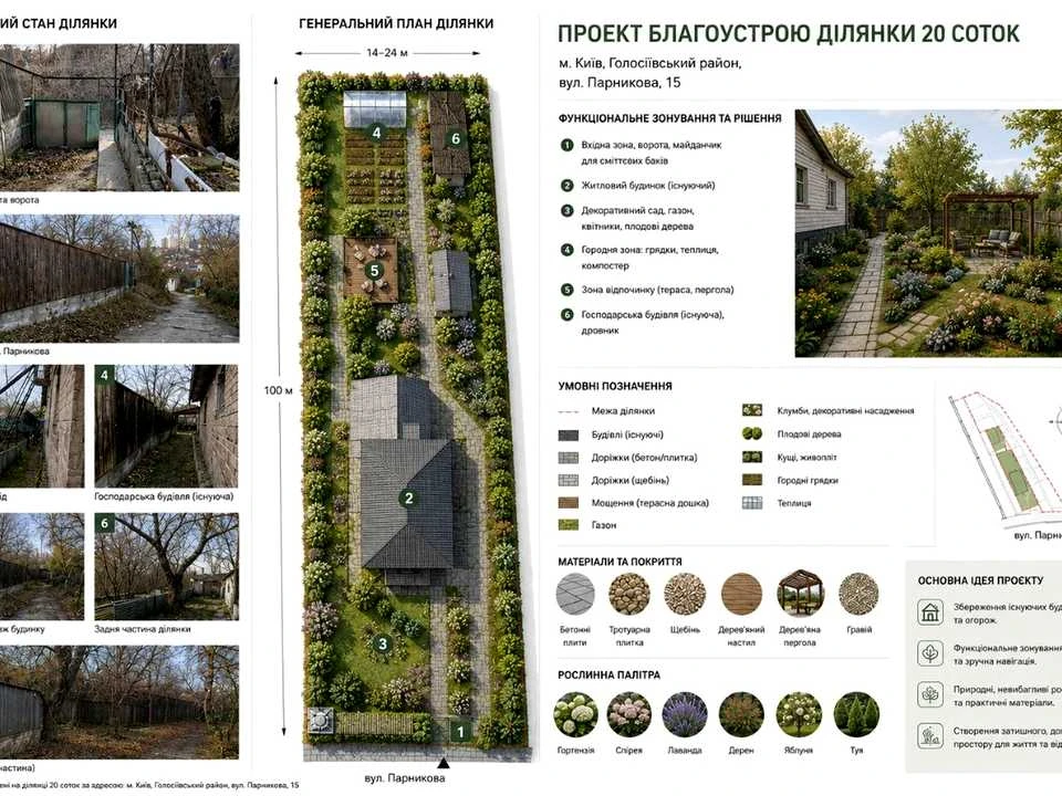 Ділянка. Київ, Парникова вул.