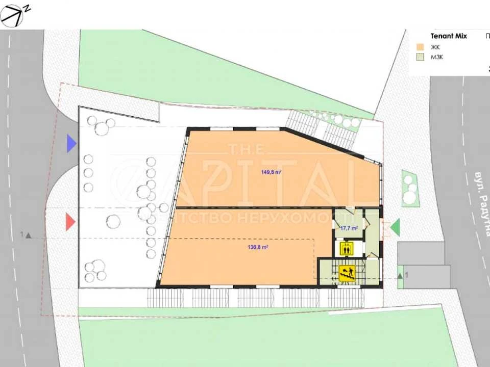 Ділянка. Київ, Редутна вул.
