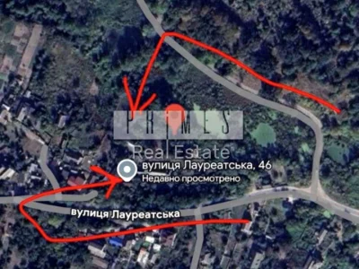 Ділянка. Київ, Лауреатська вул.