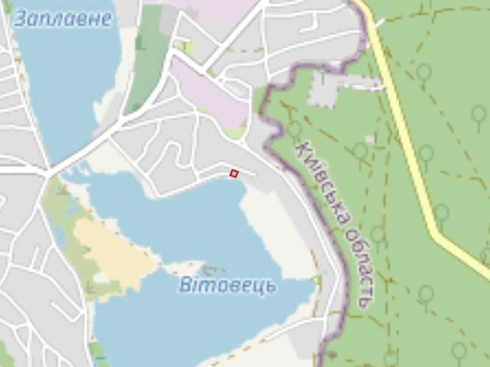 Ділянка. Київ, Дмитра Цвітковського пров. (Лермонтова 4-й)