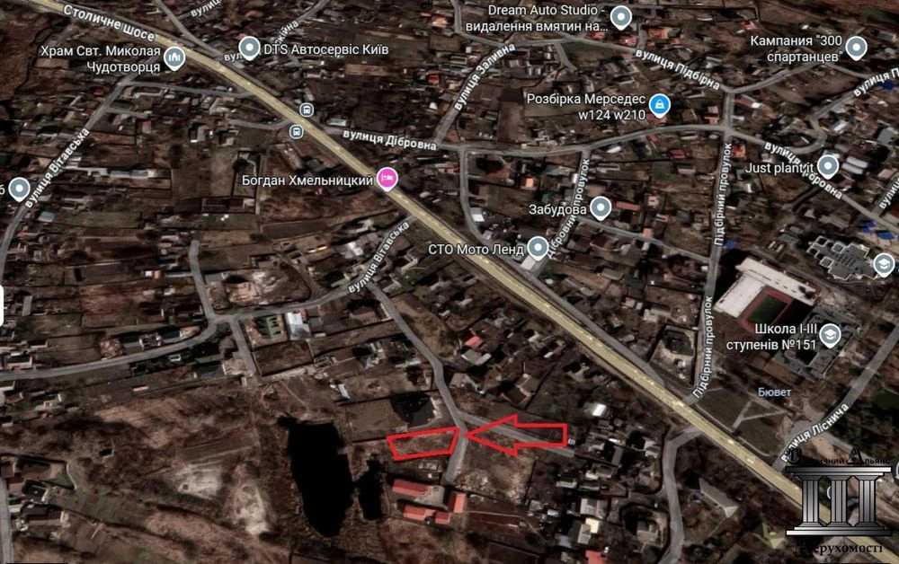 Чапаєвка, Земля 10-соток під будівництво. вул. Столичне шосе