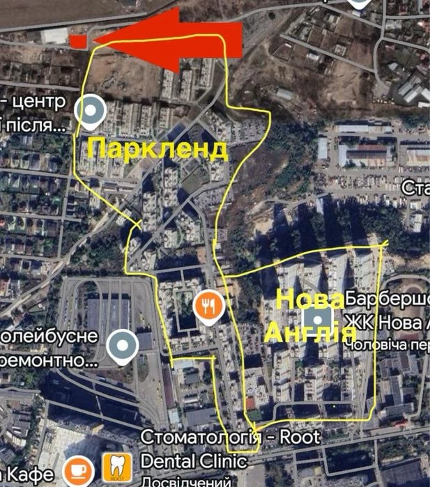 Ділянка для гаражів, СТО поруч з ЖК ParkLand
