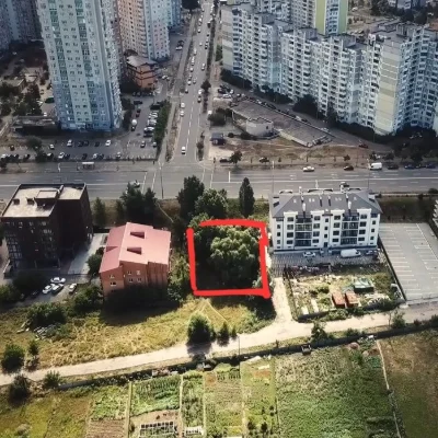 Продаж фасадної  ділянки 10 соток під забудову Троєщина (Рей