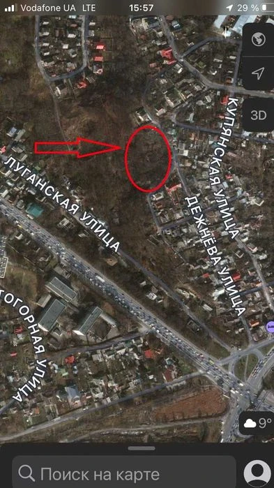 Срочно. Видовой участок 20 соток рядом с центром Киева, ул.