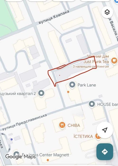 Продаж землі в центрі, Предславинська 53-а, Печерськ, м.Либі