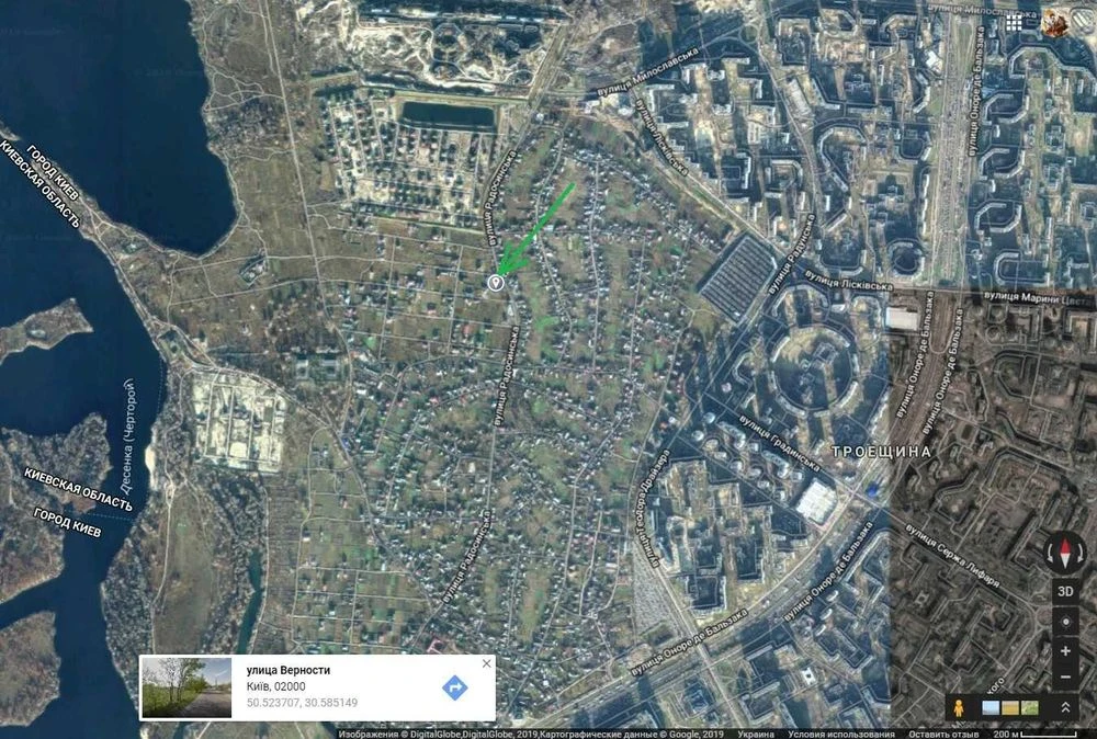 Земельна ділянка 12 соток (Троєщина)