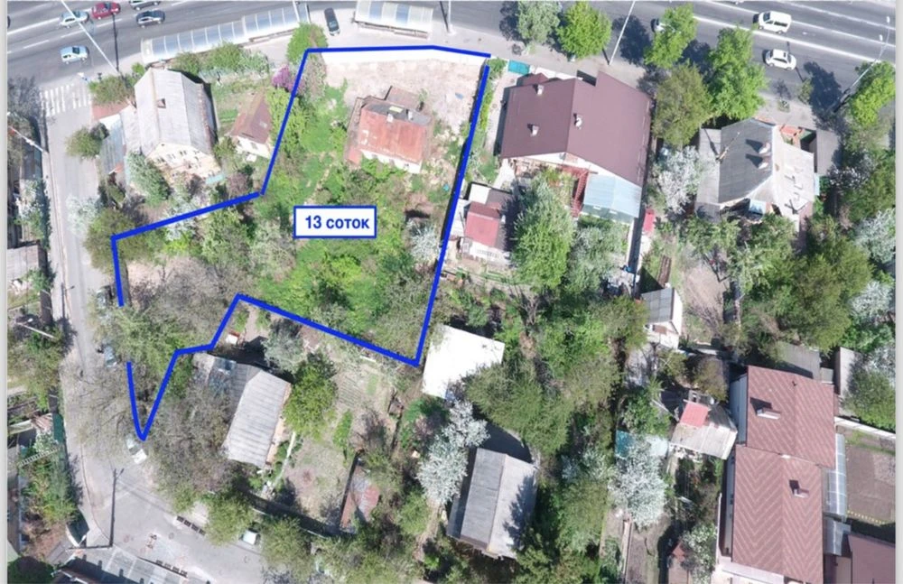 Продам земельный участок 13соток,Киев, Проспект Лобановского