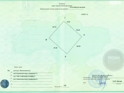 Продаж Ділянка під житлову забудову Центр