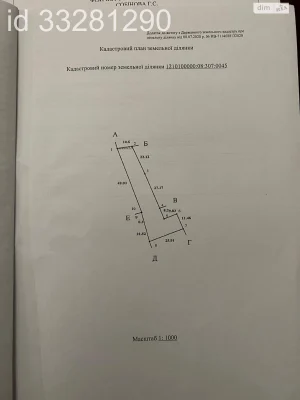 Продаж Ділянка під житлову забудову Діївка-1