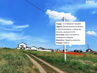 Продаж Ділянка під житлову забудову 12 квартал