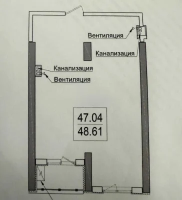 Однокомнатная квартира в ЖК Посейдон СК Гефест ( Евроремонт)
