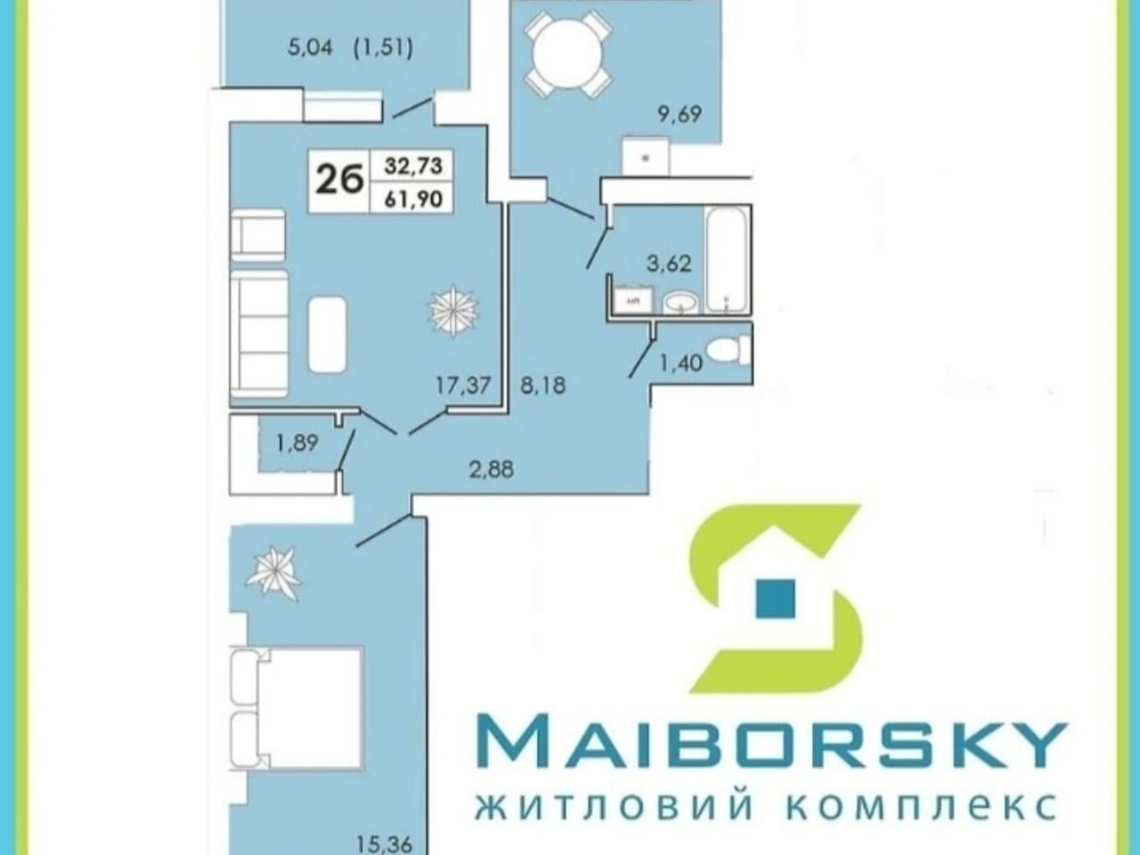 Продаж Квартира Ракове