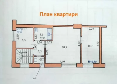 2-кімн. квартира по вул. Мізунського (центр Садгори)