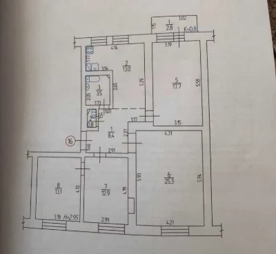 Ексклюзивна  4 кім квартира ,98 кв.м ,район Новомиколаївка