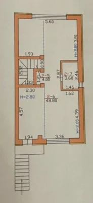 Продаж 3-и кімнатної квартири.