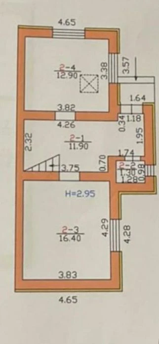 Продаж 3-и кімнатної квартири.
