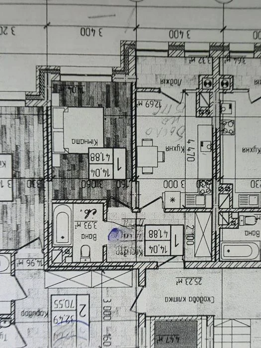Продаж 1-кімнатної новобудови 42м² від забудовника Ромтісбуд