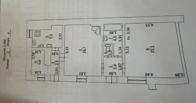 2 кімнатна в центрі міста