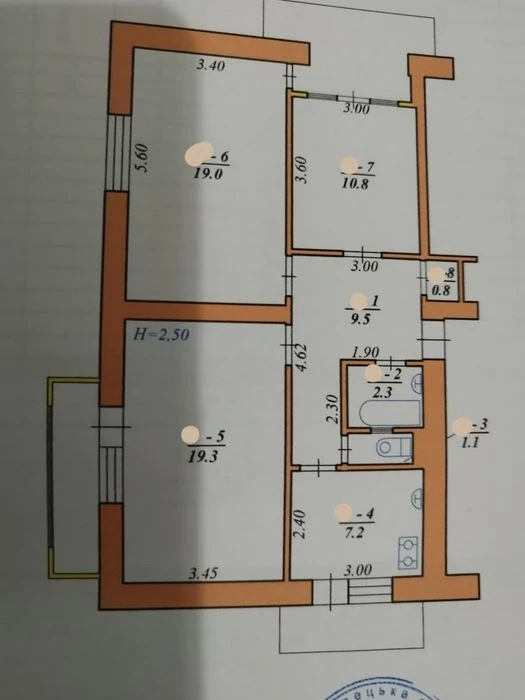 Продам 3х кімн чешка 5/5 Чернівці, в.Небесної сотні