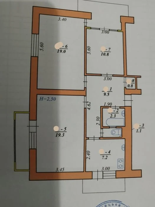 Продам 3х кімн чешка 5/5 Чернівці, в.Небесної сотні