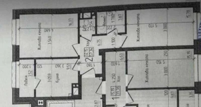 Продаж 2-кімнатної квартири на 2 поверсі в новобудові (Крома