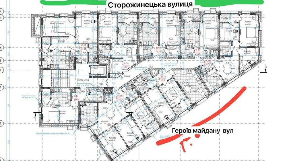 Продаж! 2-км НОВОБУДОВА в ЦЕНТРІ, вул. Героїв Майдану