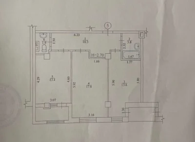 Продам 2х.комн квартиру ЖК Спортивный ул.Братов Гипиков,1 Б