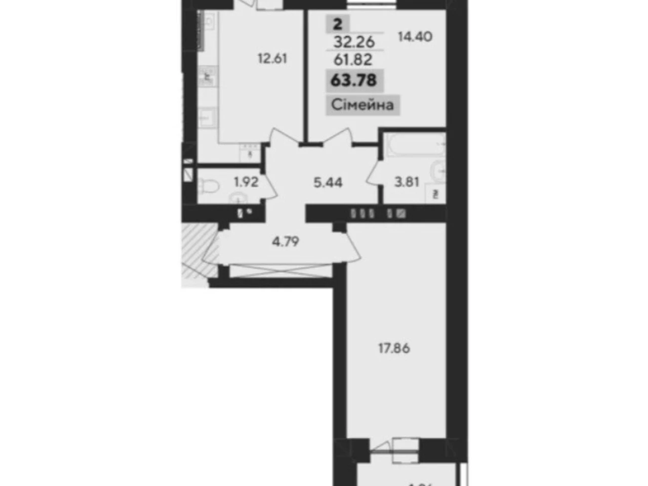 Продаж Квартира Озерна