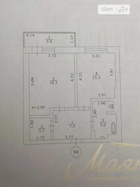 Довготривала оренда 1к квартири на вул. Андрія Верхогляда 3