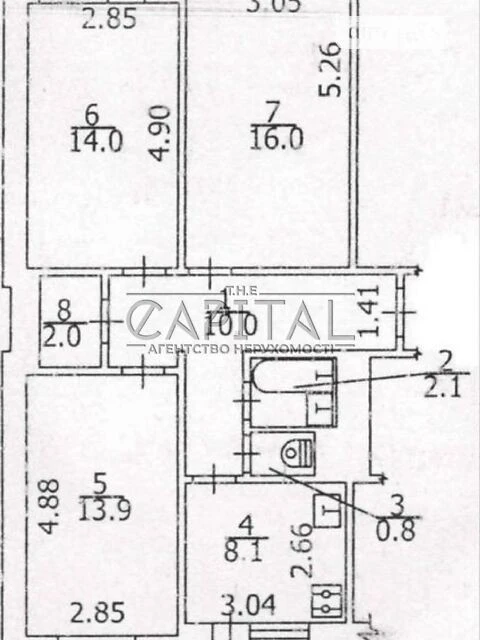 Довготривала оренда 3к квартири на вул. Приозерна • ID 34691