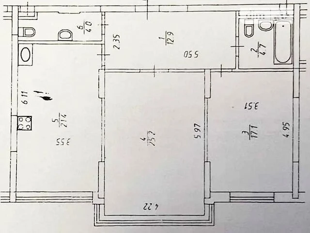 Довготривала оренда 3к квартири на наб. Дніпровська 14 • ID