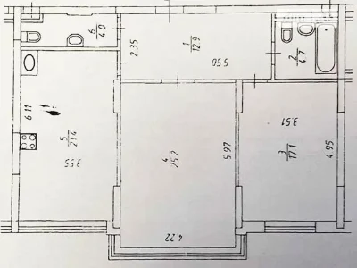 Довготривала оренда 3к квартири на наб. Дніпровська 14 • ID