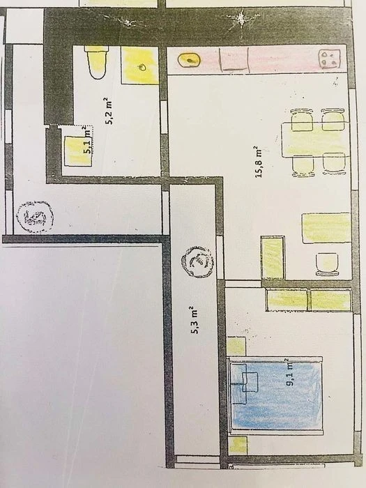 1-кімнатна квартира 40 м² • перша здача • 17 поверх • без ко