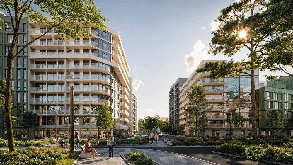 1-кімнатна квартира 48,65 м² у ЖК ORLAN RESIDENTS — без комі