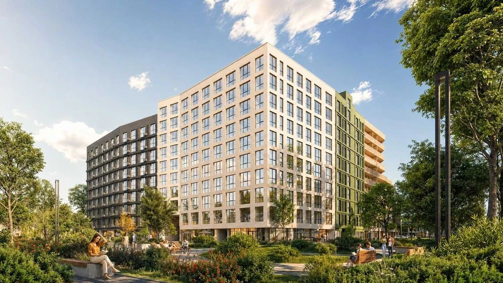 1-кімнатна квартира 48,65 м² у ЖК ORLAN RESIDENTS — без комі