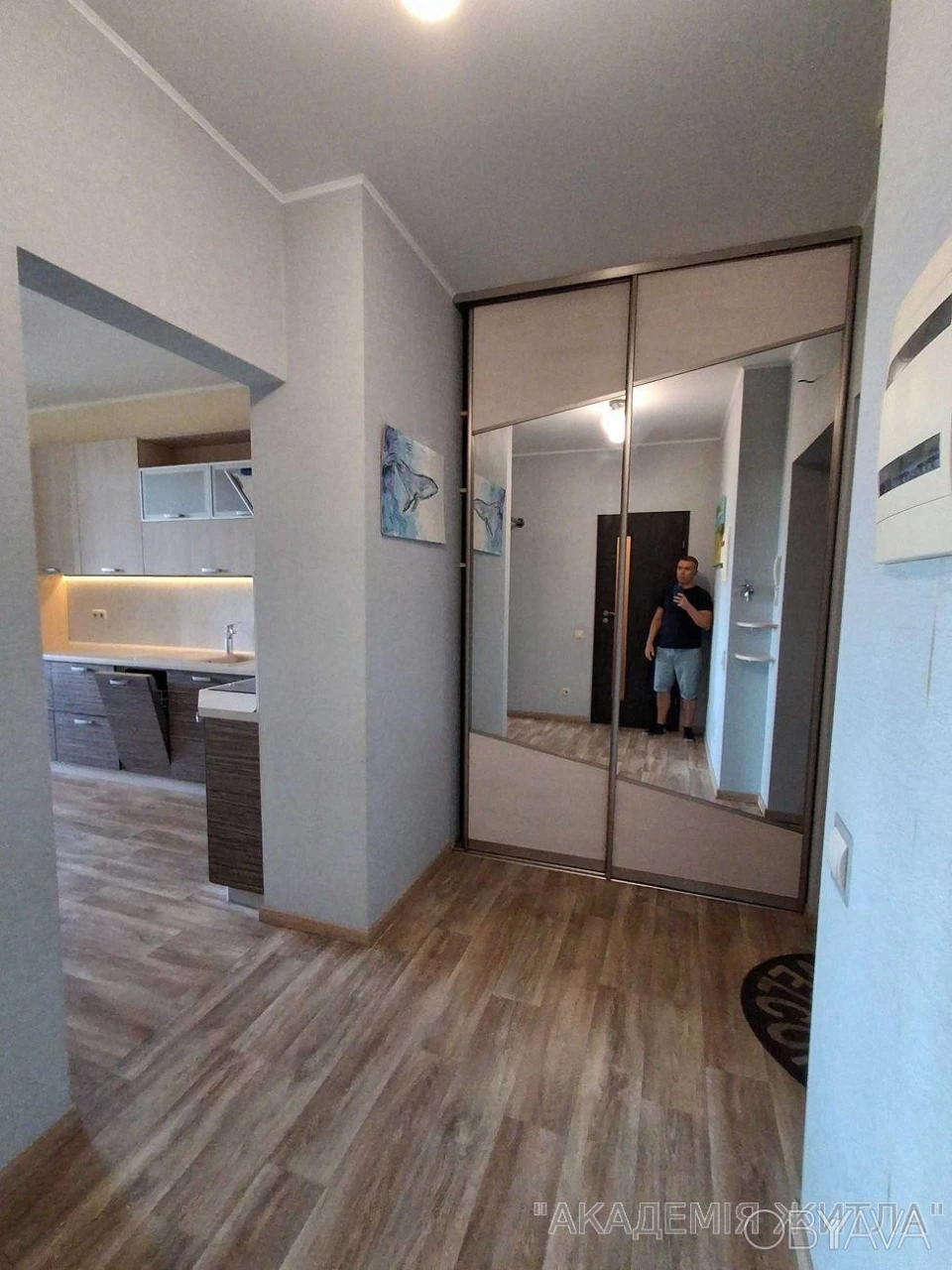 1-комнатная квартира, 45 м.кв.