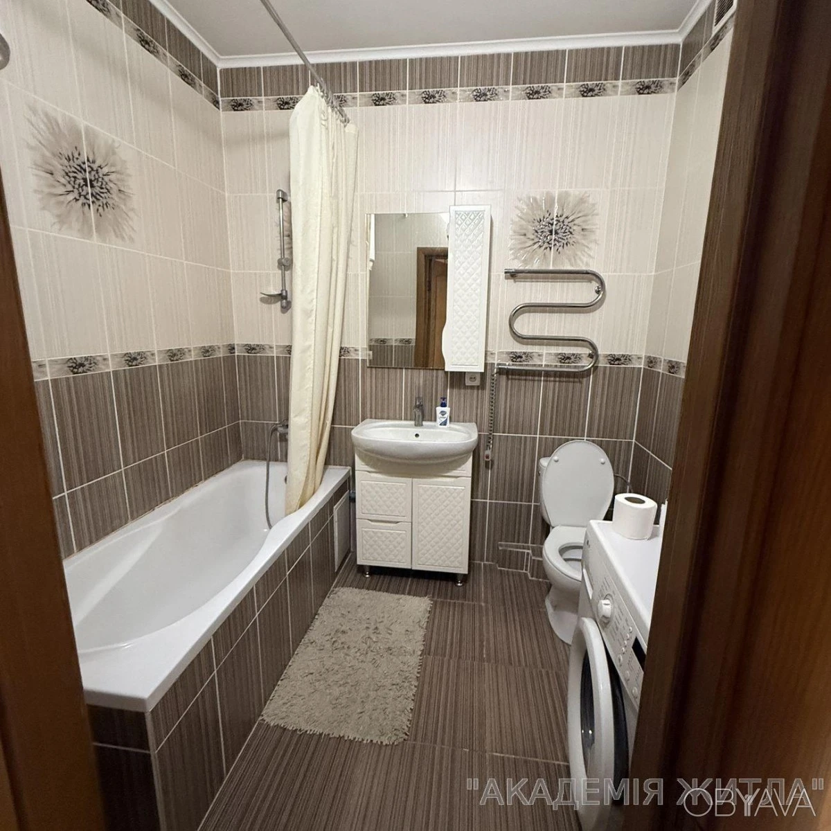 1-комнатная квартира, 46 м.кв.