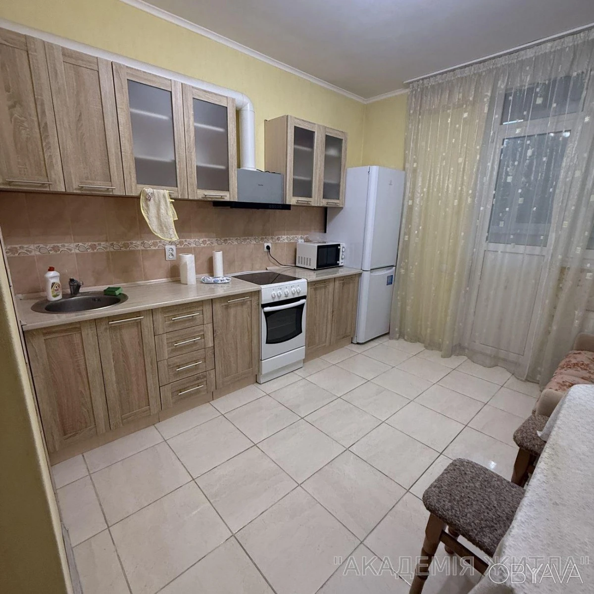 1-комнатная квартира, 46 м.кв.