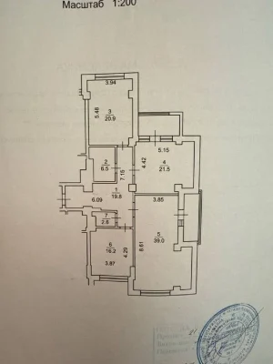 Простора 120кв. м. 2 спальні + кухня студія, 4 поверх, Верхо